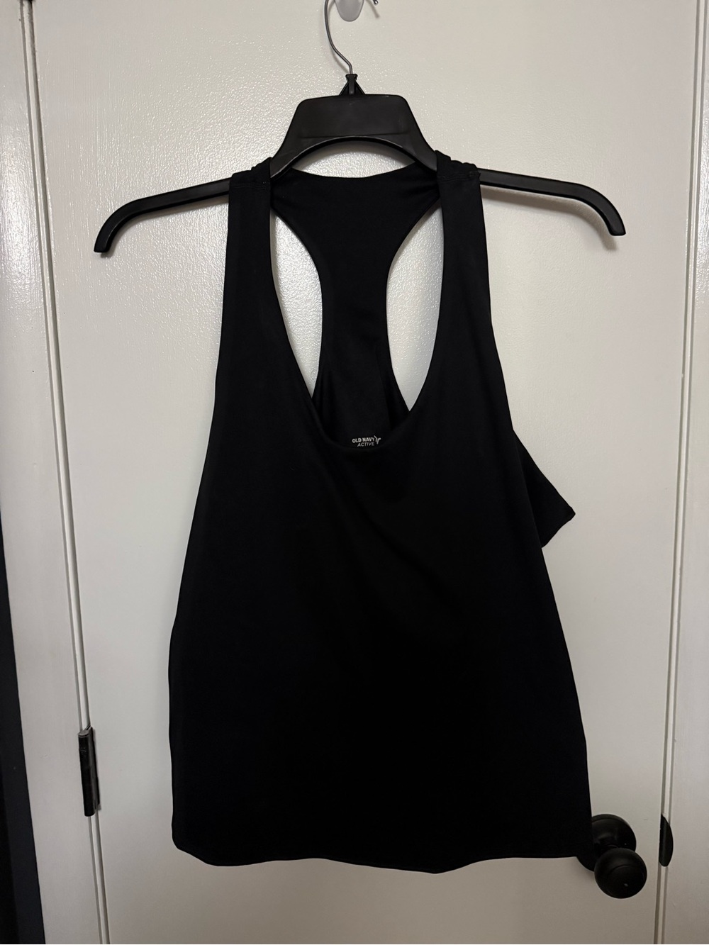 Old Navy Active Women’s Black Racerback Longline Sports Bra
